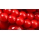 Imm edelsteen 6mm red coral ca 38cm.