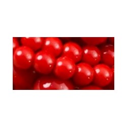 Imm edelsteen 6mm red coral ca 38cm.