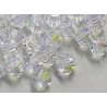 Facetkraal 4mm bicone tr.transp AB 50st.
