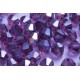 Facetkraal 4mm bicone tr.d. paarsblauw AB 50st.