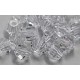 Facetkraal 4mm bicone ransparant 50st.