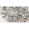 Facetkraal 4mm bicone ranspgrijs 50st.