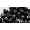 Facetkraal 4mm bicone zwart 50st.