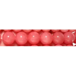 Edelsteen 8mm roze Calcedoon ca 45st.