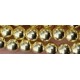 Edelsteen 4mm Gold Plated ronde Hematiet ca 100st.