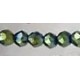 Natuursteen Lvse facet zwart groen AB 2mm ca 37cm