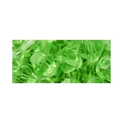 Facetkraal 4mm bicone zacht groen 50st.