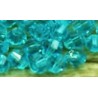 Facetkraal 4mm transp. aqua 50st.