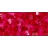 Facetkraal 4mm bicone transp. rose 50st.