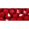Facetkraal 4mm bicone rood 50st.