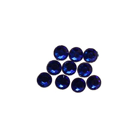 kunststof plaksteen 8mm capriblauw 10st