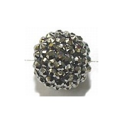 Shamballa kraal 20mm diverse kleuren p.st