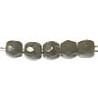 Facetkraal 3mm rond opaque grijs 50st.