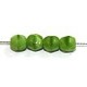 Facetkraal 4mm silk green 50st