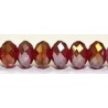 Facetkr disc 4,5x6 d. siamrood AB 41cm ca 100 kr.