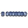 Diabolokraal 5mm transp. blauw 50st.