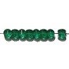 Diabolokraal 5mm transp. smaragdgroen 50st.