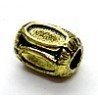 met. kr. goudkl. 10x7mm ton p. st
