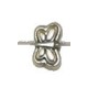 Metalen kraal vlinder 4x9mm 10st