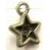 Bedel ster 18x13mm o.z. voor 4mm simili p.st.