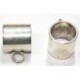 Metalen kraal 20mm oog 17mm met hangoog