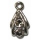 Hanger 15mm ovaal voor 3mm simili 2st