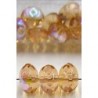 facetwieltje 6mm zalmrose.AB ca.20stuks