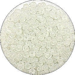 Rocailles 7/0 mat transparant25 gram