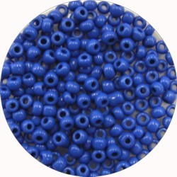 Rocailles 8/0 mat donkerblauw 25 gram