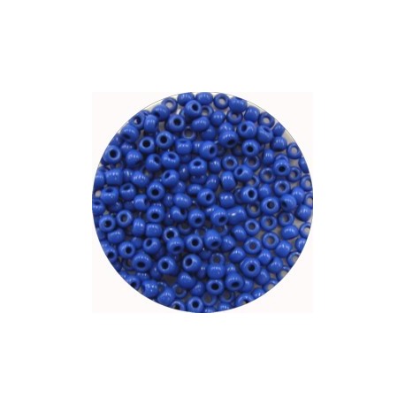 Rocailles 8/0 mat donkerblauw 25 gram