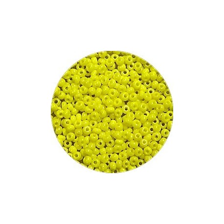 Rocailles 10/0 helder geel 25 gram