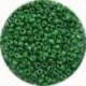Rocailles 10/0 groen opaque ca 50gram