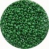Rocailles 10/0 groen opaque ca 50gram