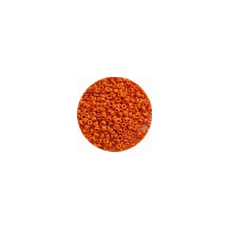Rocailles 10/0 oranje opaque ca 50gram