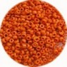 Rocailles 10/0 oranje opaque ca 50gram