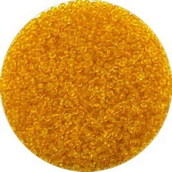 Rocailles 15/0 transp. oranje 25gr