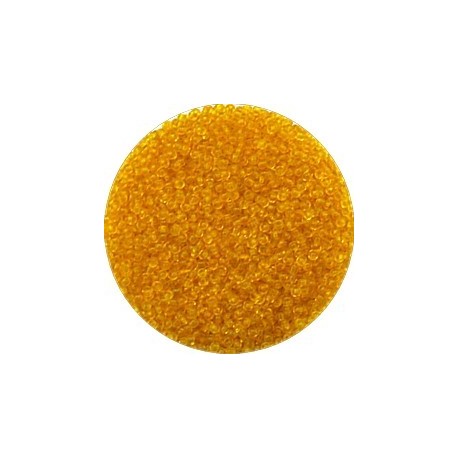Rocailles 15/0 transp. oranje 25gr