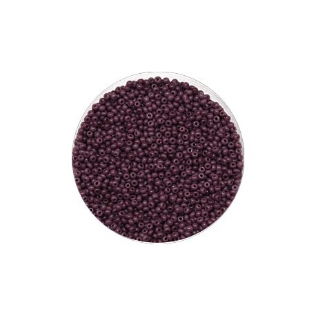 Rocailles 16/0 opaque mauve 25gr