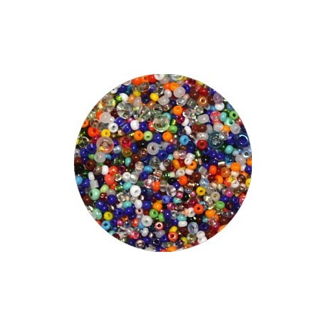 Mix rocailles mix kleuren kleine maten 50 gram