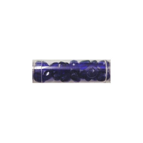 Guterman facetdruppel 10mm donkerblauw ca. 20st