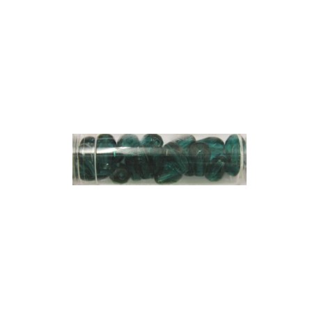 Guterman facetdruppel 10mm petrol ca. 20st