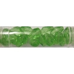 Guterman facetdruppel 10mm licht groen ca. 20st