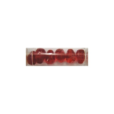 Guterman facetdruppel 13mm rood 6st