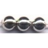 Parels 10mm rond zilver 10 st