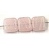 Glaskraal 8x8mm volcano rose 25st