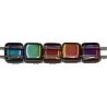 TILA kralen 6x6mm kristal vitex 25st.