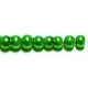 Glasparel 3mm groen streng ca 250st.