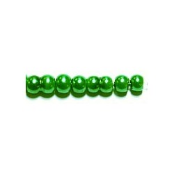 Glasparel 3mm groen streng ca 250st.