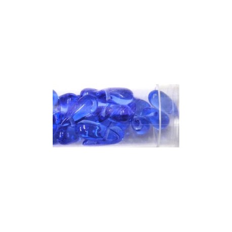 Gütermann druppels 5mm blauw 32st