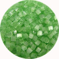 Staafjes 2mm licht groen satin 25 gr